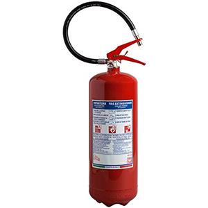 EMME ANTINCENDIO ESTINTORE KG 6 POLVERE - CODICE 21063 M6 - 34A-233BC - UNI EN 3-7