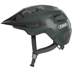 ABUS Casco MTB MoTrip - robusto casco da bici con visiera regolabile in altezza per mountain biker - vestibilità personalizzata - unisex