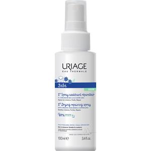 Uriage Bébé Spray Assorbente Riparatore con Cu-Zn - 100 ml, lenitivo e purificante per pelli irritate