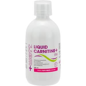 +Watt Liquid Carnitine+ - Integratore Alimentare a Sostegno del Metabolismo - Formato 450 ml - Gusto Tutti i Frutti