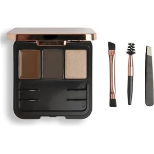 Makeup Revolution, Kit Brow Sculpt, Dark, 2,2g