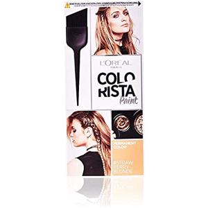 L'Oréal Paris Colorista Paint Colorazione Permanente con Pennello, Facile Applicazione, Colore Ricco di Riflessi, Biondo Fragola (Strawberry Blonde)