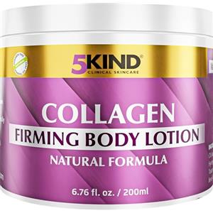 5kind clinical skincare 5kind crema idratante per corpo con collagene 200ml - Crema idratante professionale per una pelle più soda e tonificata - Crema rassodante corpo forte al collagene - anticellulite forte naturale