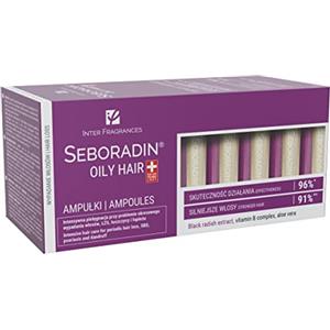 Seboradin Oily Hair Fiale Per Capelli Grassi Contro La Caduta Psoriasi Forfora Anticaduta Siero Per Donne Uomini Cura Del Cuoio Capelluto 14 x 5,5 ML