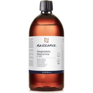 Naissance Glicerina Vegetale (Glicerolo) Liquida - 1 litro - Pura, Naturale, Trasparente, Grado Farmaceutico - per Cosmetico Viso Corpo Capelli Crema Mani Sapone