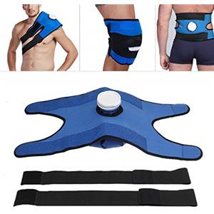 YJZQ Fascia per ginocchio, supporto lombare regolabile 3 in 1, per alleviare il dolore, guarigione, gonfiore, artrite, distorsioni, infiammazioni, senza borsa del ghiaccio