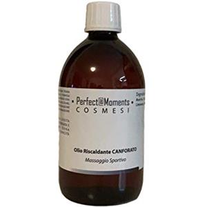Perfect Moments Olio Riscaldante canforato - Massaggio Sportivo 500 ml