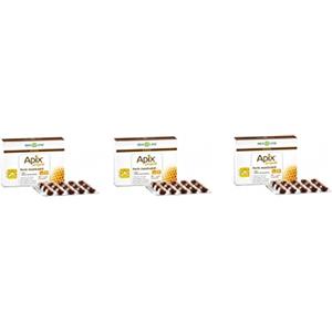 Bios Line BIOSLINE - APIX PROPOLI 3 CONFEZIONI DA 30 PERLE MASTICABILI, azione balsamica, effetto emolliente e lenitivo sulle mucose, sostegno alla voce