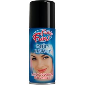 Virsus 1 bomboletta Spray da 100 ml di Colore Nero temporaneo per Capelli, colora i Tuoi Capelli per Feste Party e Eventi sia per Bambini e Ragazzi lacca Colorata Nera