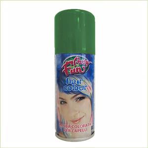 Virsus 1 bomboletta Spray Colore Capelli temporaneo colora i Tuoi Capelli per Feste Party Bambini e Ragazzi lacca Colorata Verde