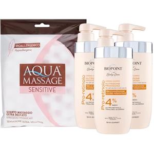 Dc Casa BIOPOINT SET 3 PEZZI CREMA CORPO NUTRIZIONE PRODIGIOSA 500 ML + GUANTO SPUGNA IDROFILA