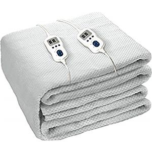 JOHNSON ELETTRODOMESTICI Scaldaletto MATRIMONIALE in pura lana cashmere JOHNSON BATUFFOLO