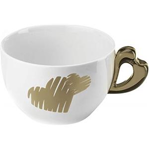Guzzini Tazza Colazione Love, Sabbia, 14 x 12.5 x h9 cm