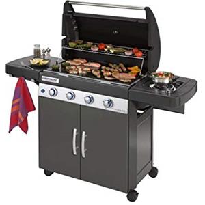 Yoeyang Barbecue A Gas GPL Oppure METANO Sistema Dual Gas 4 Series Classic LS Plus Dark (OMOLOGATO Anche A METANO)