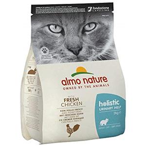 Almo Nature Urinary Help, Crocchette per Gatti Adulti con Pollo Fresco - Sacco da 2 kg