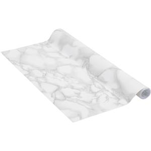 Venilia Pellicola adesiva, Grigio marmo aspetto pietra grigio, 45cm x 2m, Spessore 95μ, Pellicola autoadesiva per mobili o cucina, carta da parati, PVC senza ftalati, Prodotto in UE