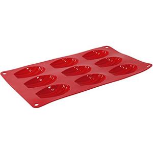 Crealys 513006 - Stampo per 9 Muffin Gama Candy, Colore: Rosso