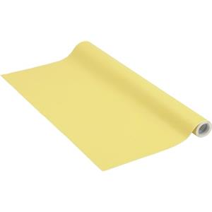 Venilia Pellicola adesiva, Giallo Giallo limone Giallo pastello, 45cm x 2m, Spessore 160μ, Pellicola autoadesiva per mobili o cucina, carta da parati, PVC senza ftalati, Prodotto in UE