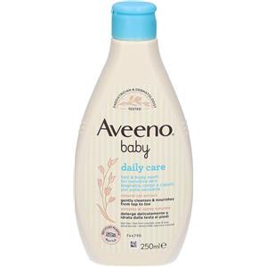 Aveeno Baby Bagnetto Corpo e Capelli 250 ml - Deterge e nutre senza solfati e parabeni, ideale per pelli delicate