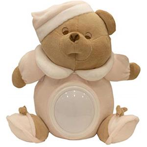 NANAN Peluche Luminoso Orsetto Puccio Rosa in Cotone 100% con Luce Tenue