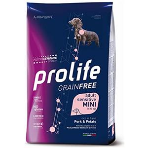 Prolife Grain Free Adult Sensitive Maiale & Patate - Mini - Confezione da 7 kg
