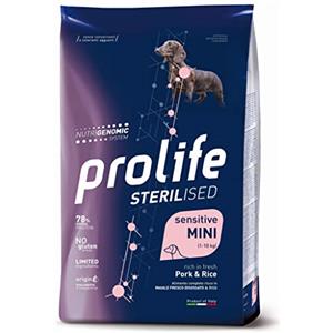 prolife Sterilised Sensitive Pork & Rice Adult Mini 7kg