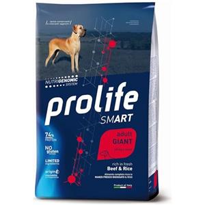prolife Smart Adult Giant al Manzo e Riso da 12 kg