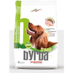 Giuntini CROCCHETTE GIUNTINI, BYRBA FRESH MEDIUM 12KG, POLLO/TACCHINO PISELLI. SENZA COLORANTI, NO ANIMAL TESTING PRODOTTO ITALIANO