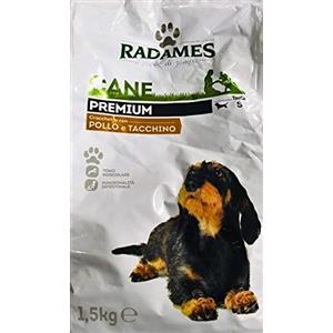 RADAMES Premium 1,5 kg - Crocchette per Cane con Pollo e Tacchino - Taglia S (A Prova di Zampa)