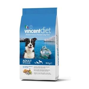 FIDOG Alimento Completo Fidog Vincent Diet 15 Kg Pesce Azzurro Adult All Breeds Crocchette - Mangime Per Cane