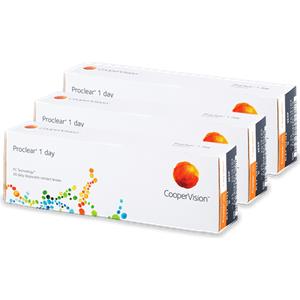 CooperVision Proclear 1 Day - Lenti a Contatto Giornalieri in Idrogel, 90 Lenti con Tecnologia PC e Aberration Neutralising