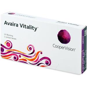 CooperVision Avaira Vitality - Lenti a contatto mensili in silicone idrogel con ottimo comfort e ossigenazione