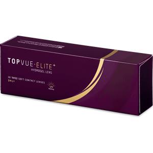 TopVue Elite - Lenti a Contatto Giornalieri Usa e Getta per Miopia e Ipermetropia (30 Lenti)