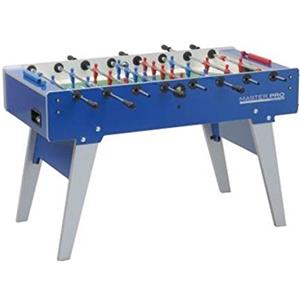 Garlando Calcio Balilla Master Pro Con Aste Uscenti e Gambe Pieghevoli Blu