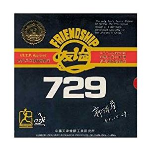 Friendship 729 FX Super Tavolo Tennis Gomma Nero 2.0mm