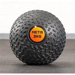 METIS Sfera Medica [3kg- 30kg] -Palle Mediche con Rimbalzo basso | Attrezzatura Da Allenamento per Palestre ed uso Domestico | Vedute Singolarmente o Come Parte di un Set (3kg)