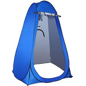 Coolty Tenda da Spiaggia, Tenda Automatica Portabile per Famiglia, Tenda per la Privacy della Doccia Pop-up con Borsa per Il Trasporto (Blu)