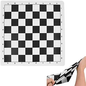 PXRLMYF Set di Scacchi,Portatile Scacchiera Pieghevole in Pelle
