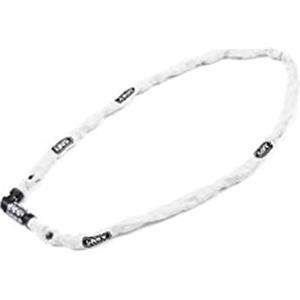 ABUS Lucchetto a Catena 1200 Web - Lucchetto con Combinazione a 3 cifre - Catena in Acciaio temprato - Lucchetto per Bicicletta Leggero con Colori a Scelta - Accessori per Biciclette - 60 cm - Bianco