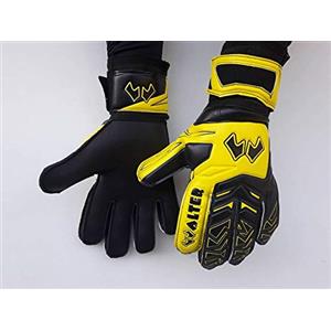WALTER Guanti da Portiere Modello Six (8, Black/Yellow)