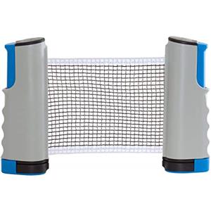 iheyfill Rete da ping pong, da tavolo retrattile, da tennis, rete da ping pong, lunghezza regolabile 175 (max) x 14,5 cm