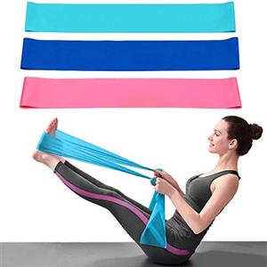 DIWUJI 3 Pezzi Banda Elastici Fitness di Resistenza, 1,5M Fasce Elastiche 3 Livelli di Resistenza, Fascia di Allenamento Elastica Esercizi per Pilates Yoga