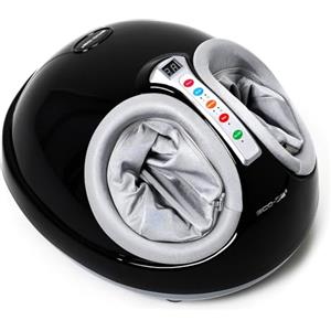 ECO-DE ECODE® Massaggiatore Piedi Elettrico Shiatsu Pressoterapia, Calore e Vibrazione per Massaggio Profondo - Rimedio Caviglie Gonfie, Circolazione Gambe, Fascite Plantare, Neuropatia e Cura Foot Energy