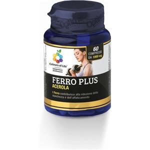 Optima naturals - Colours Of Life Ferro Plus e Acerola Confezione 60 Compresse