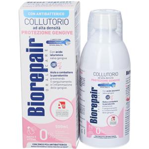Biorepair Collutorio Protezione Gengive 500ml - Formula Alta Densità con Acido Ialuronico e Zinco PCA