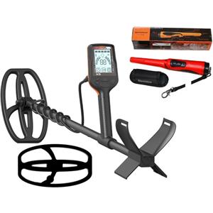 Quest metal detector con piastra 9x5 - Salva piastra + Pointer pin Probe - X5-BLADE