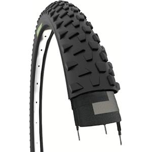 ECOVELO COPERTONE MTB 26 X 2.10 (54-559) PNEUMATICO NERO IN GOMMA PER MOUNTAIN BIKE ADULTO MTB DA 26 TASSELLATI