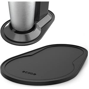 ecooe Tappetino antigoccia in silicone solo Compatibile con SodaStream Crystal tappetino asciutto sottopiatto vassoio antigoccia accessorio Compatibile con SodaStream gasatore antiscivolo