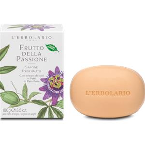 L'Erbolario Sapone Profumato Frutto della Passione 100 g - Azione Addolcente e Rinfrescante per una Pelle Morbida e Luminosa