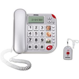 Brondi Telefono Fisso Brondi Super Bravo Plus Bianco